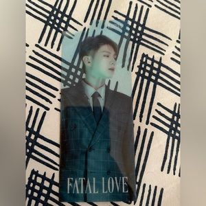 Monsta X- Kihuyn Fatal Love Book Mark